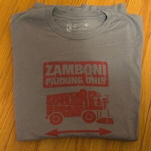 Gray Zamboni Graphic Tee